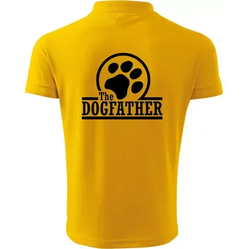Pánská košile Dogfather - Polokošile pánská Pique Polo 203 - 3XL ( Žlutá )