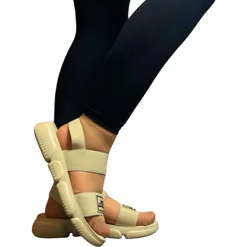 Dámské sandále Dámské sandály béžové 2220 Velikost: 39