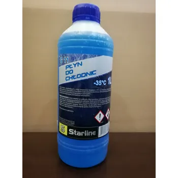 Nemrznoucí směs do chladiče CHLADICÍ KAPALINA G11 (-35 °C) MODRÁ STARLINE 1 L