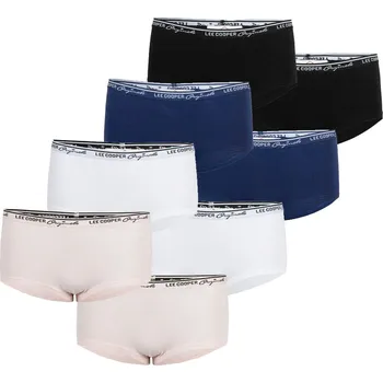 Dámské spodní prádlo 8x Dámské kalhotky LEE COOPER HIPSTERS Bavlněné MEGA BALENÍ 8 KS velikost S