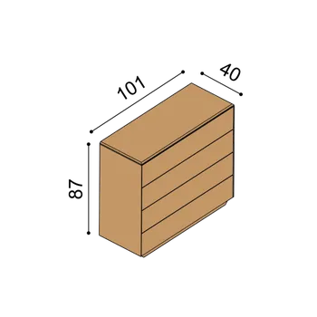 Komoda Komoda AMI 2Z4