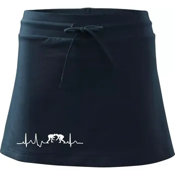 Dámská sukně EKG wrestling - Sportovní sukně - two in one - L ( Námořní modrá (velmi tmavá - téměř černá) )