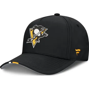 Kšiltovka Fanatics Dětská kšiltovka Pittsburgh Penguins NHL 2025 Draft Authentic Pro Structured Adjustable Meshback