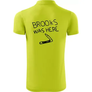 Pánská košile Věznice Shawshank - Polokošile Victory sportovní (dresovina) - L ( Limetková )