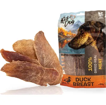 Pro psa KIDDOG SUPER PREMIUM 100% kachní prsa, tenké plátky 50 g