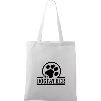 Dogfather - Taška bavlněná - 42 x 38 cm ( Bílá )