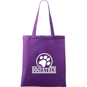 Dogfather - Taška bavlněná - 42 x 38 cm ( Fialová )