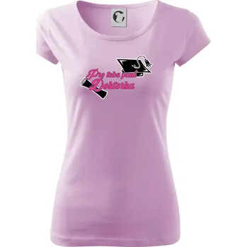 Dámské tričko Pro tebe paní Doktorka - Dámské triko Pure - XS ( Orchid )