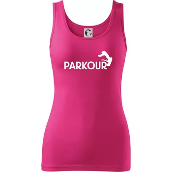 Dámské oblečení Parkour - salto - Dámské tílko - S ( Purpurová )