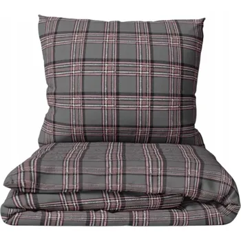 Povlečení Povlečení z bavlny 160x200 česká kostka šedá bavlněné 100%