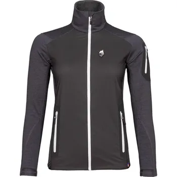 Dámská softshellová bunda High Point Merino Alpha Lady Black/Antracit L