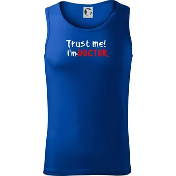 Trust me I´m a Doctor / Věř mi jsem Doctor - Tílko pánské Core - L ( Královská modrá )