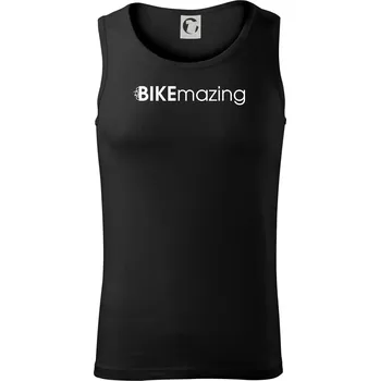 Pánské termoprádlo Bike nápisy Bikemazing - Tílko pánské Core - 2XL ( Černá )