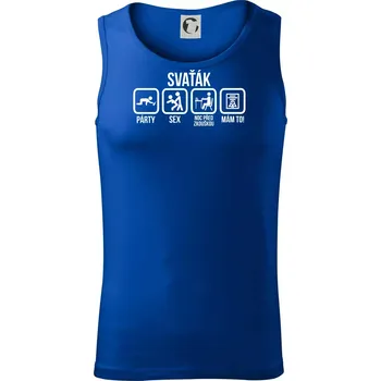 Svaťák - Tílko pánské Core - XL ( Královská modrá )