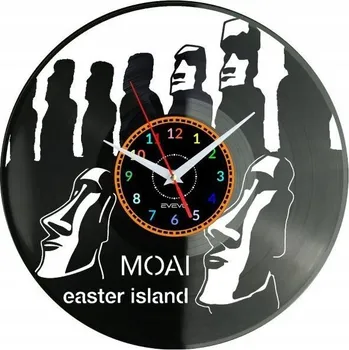 Hodiny Nástěnné hodiny Evevo černé 30 cm