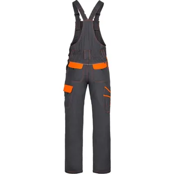 montérky ARDON Kalhoty COOL TREND s laclem H8410/M M Šedá/oranžová Long