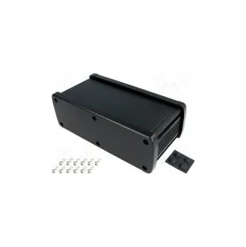 Rozvaděč Kryt univerzální X 177,6mm Y 89mm Z 61,1mm hliník černá