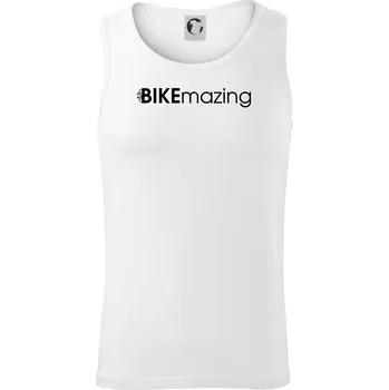 Bike nápisy Bikemazing - Tílko pánské Core - S ( Bílá )