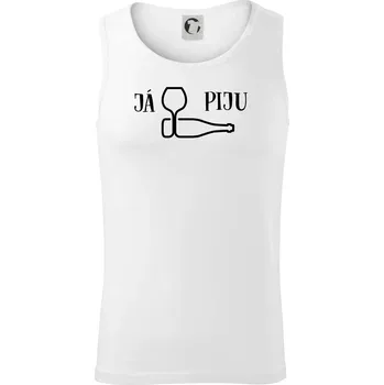 Já piju - Tílko pánské Core - M ( Bílá )