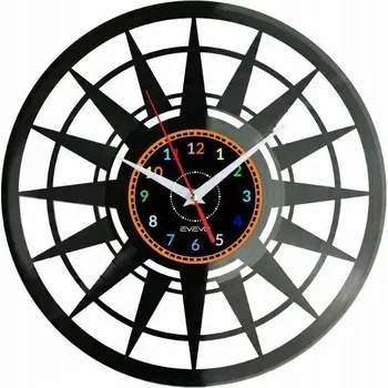 Hodiny Nástěnné hodiny Evevo černé 30 cm