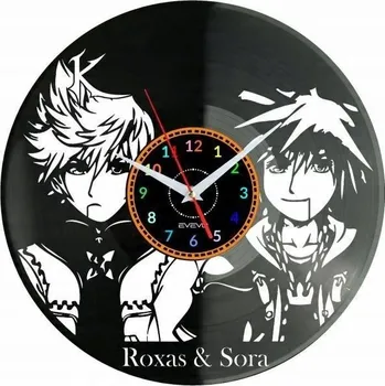 Hodiny Roxas & Sora Nástěnné Hodiny Vinylová Deska Moderní Dekorativní Na