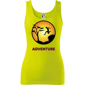 Parkour adventure - Dámské tílko - S ( Limetková )