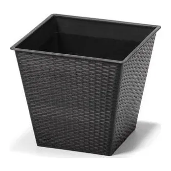 Květináč Hranatý květináč z ratanu HOORN