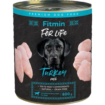 Krmivo pro psa Fitmin dog For Life tin turkey