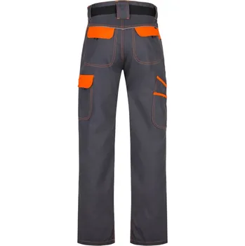 montérky ARDON Kalhoty COOL TREND do pasu H8309/M M Šedá/oranžová Short