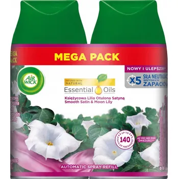 Osvěžovač vzduchu AIR WICK Měsíční Lilie Zahalená do Saténu Náhradní Náplň / Vložka 2 x 250ml