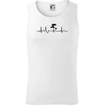 Pánské termoprádlo EKG inline přeskok - Tílko pánské Core - M ( Bílá )