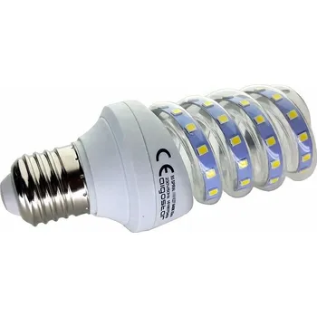 Žárovka LED žárovka B5 E27 9W Spirálka Neutrální bílá