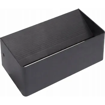 Nástěnné svítidlo LED kovové nástěnné svítidlo černé 12,5W 1450lm 6500K