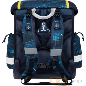 Školní batoh 403-13 SET 2025 školní aktovka Belmil + penál a sáček 19L Police