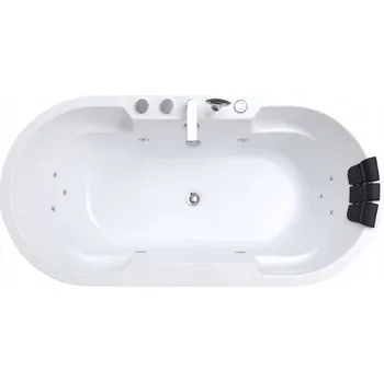 Vana Vana BRAIDER CANNEA hydromasážní bílá 170x80cm + SIFON