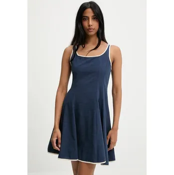 Dámské šaty Šaty Answear.LAB tmavomodrá barva, mini 1192.hos 59X, vel. XL