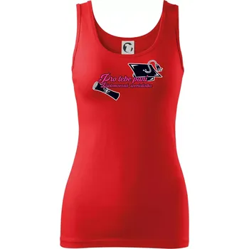 Dámské tričko Pro tebe paní Diplomovaná specialistka - Dámské tílko - S ( Červená )