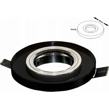 Stropní svítidlo Anya Black chromované