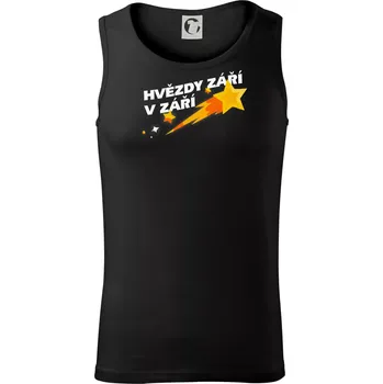 Hvězdy září v září - Tílko pánské Core - S ( Černá )