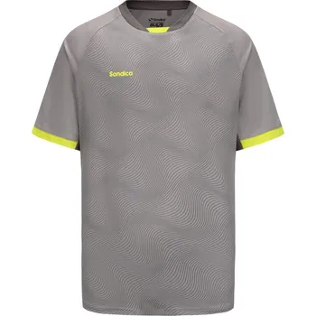 Pánské tričko Sondico Blaze Football T-Shirts Mens Grey/Green L