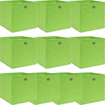 Úložný box Krabička zelená