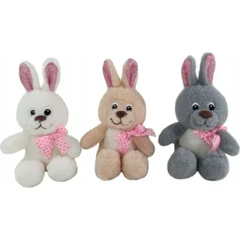 plyšák Plyšová PLYŠOVÁ HRAČKA Králíček k Mazlení pro Děti ZAJÍC 14cm Hračky pro DĚTI
