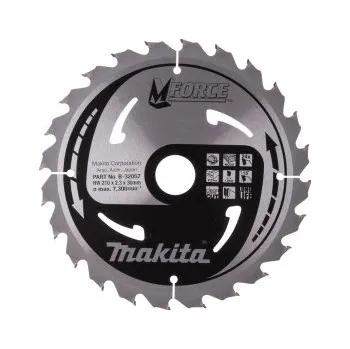 Řezný kotouč Fe Produkt Makita B-32057 kotouč pilový dřevo MFORCE 210x2.3x30mm 24Z = old B-08078