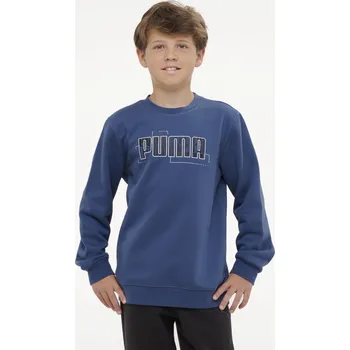 Dámská mikina PUMA Dětská mikina 13 LET FIALOVÁ