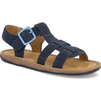 Dívčí sandály Dětské sandály Camper - Rug Hypnos/Bicho Ry Abeja-Hypnos Navy modré Velikost: 34