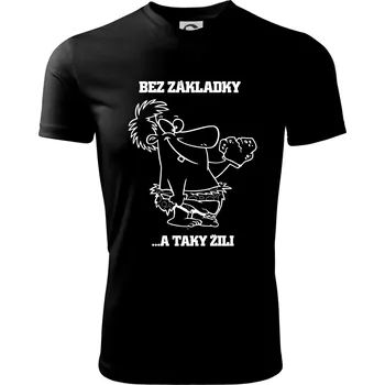 Školní triko - Bez základky - Dětské triko sportovní (dresovina) - 146 cm/10 let ( Černá )