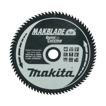 Řezný kotouč Fe Produkt Makita B-32655 kotouč pilový dřevo MAKBLADEplus 260x2.8x30mm 80Z = old B-08844 STOP