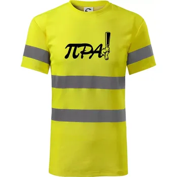 Pánské oblečení Pípa matematika - Triko reflexní - HV PROTECT - 2XL ( Neonově žlutá )