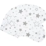 Povlak na kojící polštář New Baby Hvězdy šedé