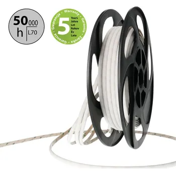 LED páska LED pásek SOB EWW, 320LED/m, 10W/m, DC 24V, 990lm/m, CRI90, IP67, modul 25mm, 10mm, 50m